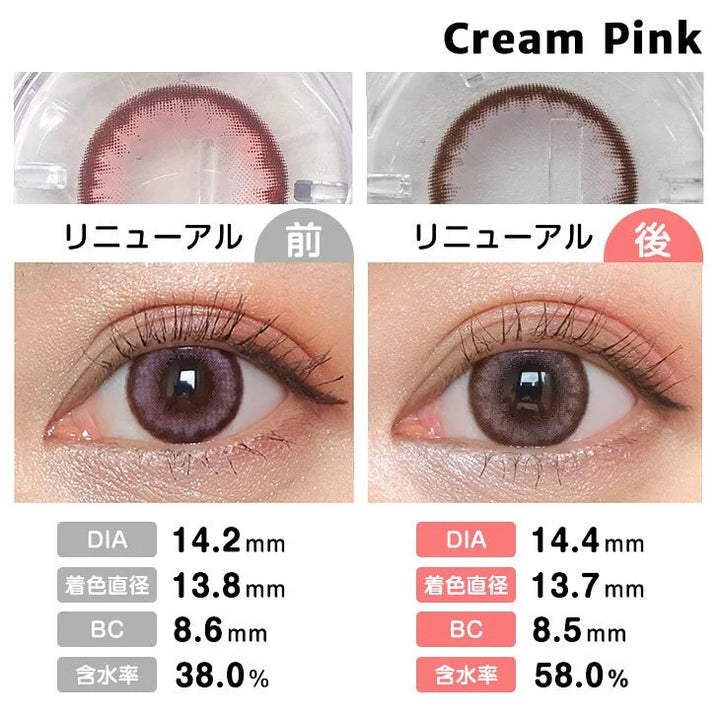 #Cream Pink  AngelColor Bambi Series - 規格參數 SSAILORCON