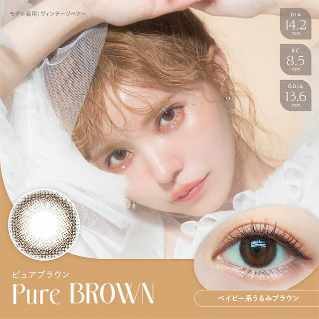 #Natural Pure Brown AngelColor Bambi Series - 100% 韓國原裝正貨代購 SSAILORCON