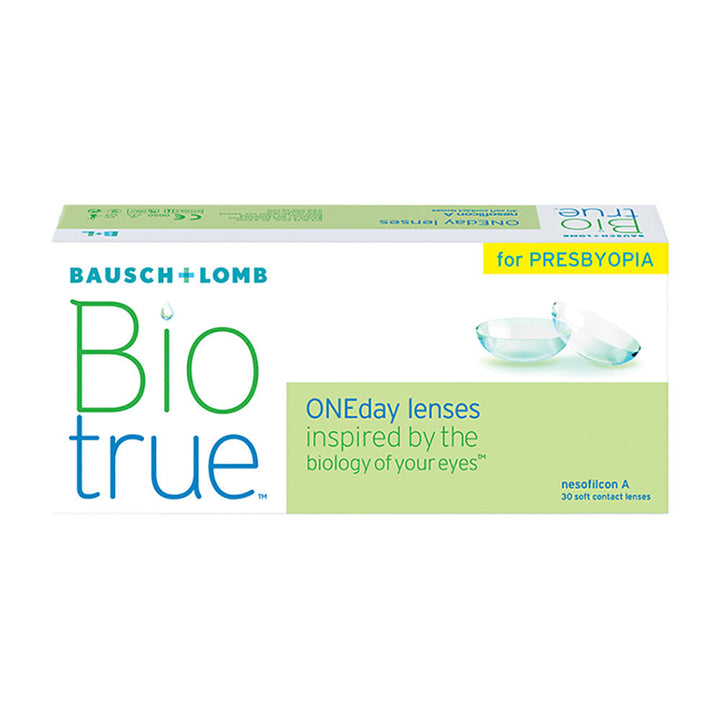 博士倫透明Con｜Bausch+Lomb biotrue 1 day for PRESBYOPIAl 漸進｜每盒30片♡♡｜日拋Day con