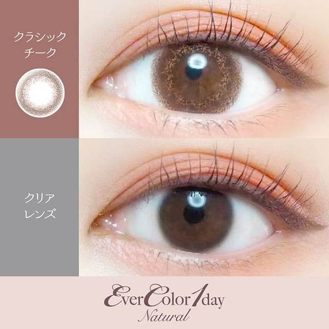 Classic Cheek｜Ever Color 1day Natural｜每盒20片♡♡｜日拋DAYCON